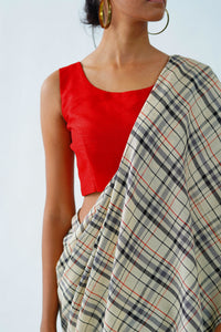 Urban Drape Smoke on the Water Handwoven Saree