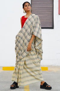 Urban Drape Smoke on the Water Handwoven Saree
