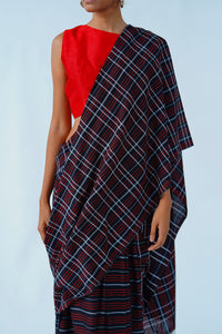 Urban Drape Back to Black Handwoven Saree