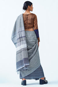 Urban Drape Blackwater Handwoven Saree