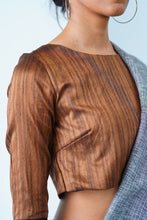 Load image into Gallery viewer, Urban Drape Blackwater Handwoven Saree
