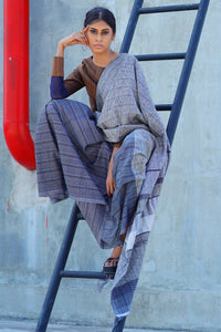 Urban Drape Blackwater Handwoven Saree