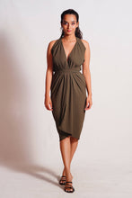 Load image into Gallery viewer, UDDAMI Multi-way Skirt-Dress : Olive
