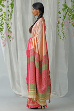 Load image into Gallery viewer, Urban Drape Rose Spray Saree
