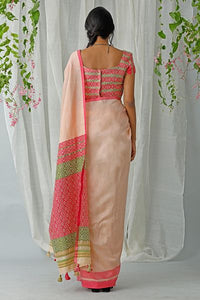 Urban Drape Rose Spray Saree