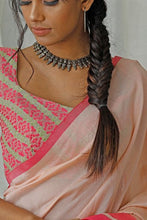 Load image into Gallery viewer, Urban Drape Rose Spray Saree
