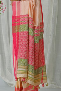 Urban Drape Rose Spray Saree