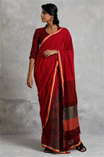 Load image into Gallery viewer, Urban Drape Scarlet Rays Saree
