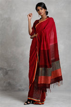 Load image into Gallery viewer, Urban Drape Scarlet Rays Saree
