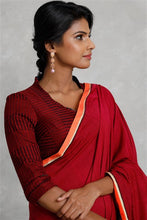 Load image into Gallery viewer, Urban Drape Scarlet Rays Saree

