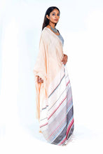 Load image into Gallery viewer, Urban Drape Paler Tones Of Nude Handwoven Saree
