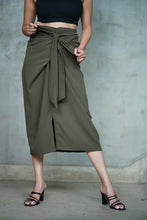 Load image into Gallery viewer, UDDAMI Multi-way Skirt-Dress : Olive

