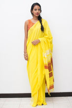 Load image into Gallery viewer, Urban Drape Yellow Space Saree - Fashion Market.LK
