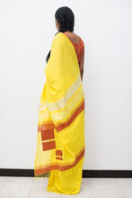 Load image into Gallery viewer, Urban Drape Yellow Space Saree - Fashion Market.LK
