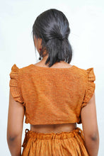 Load image into Gallery viewer, CLARA MINNELLI - Apricot crop top
