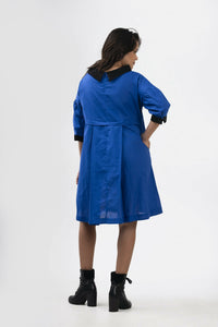 Ridhi Mini Dress - Cobalt Blue