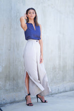 Load image into Gallery viewer, Wide Legged Pants - Beige
