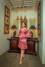 Load image into Gallery viewer, LORELEI off-shoulder short valentina dress
