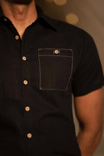 Load image into Gallery viewer, The Raven Black Men&#39;s Shirt
