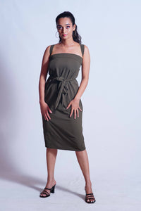 UDDAMI Multi-way Skirt-Dress : Olive