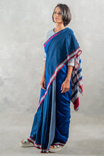 Load image into Gallery viewer, Urban Drape Cool Preppy Handwoven Saree
