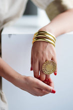 Load image into Gallery viewer, Devi Brass Bangle
